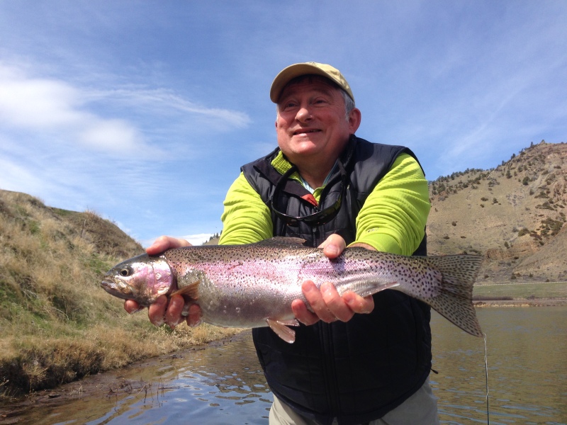 missouri river, rainbow trout, spring special, first cast outfitters